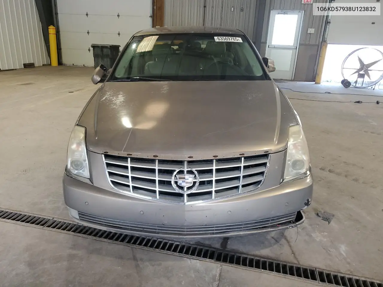 2007 Cadillac Dts VIN: 1G6KD57938U123832 Lot: 63569765