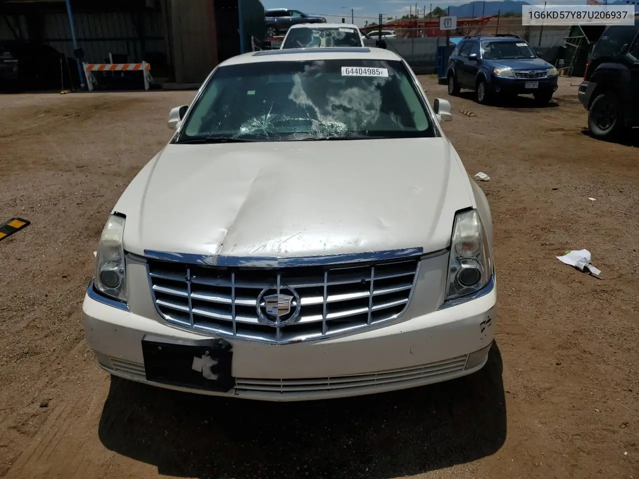 2007 Cadillac Dts VIN: 1G6KD57Y87U206937 Lot: 64404985