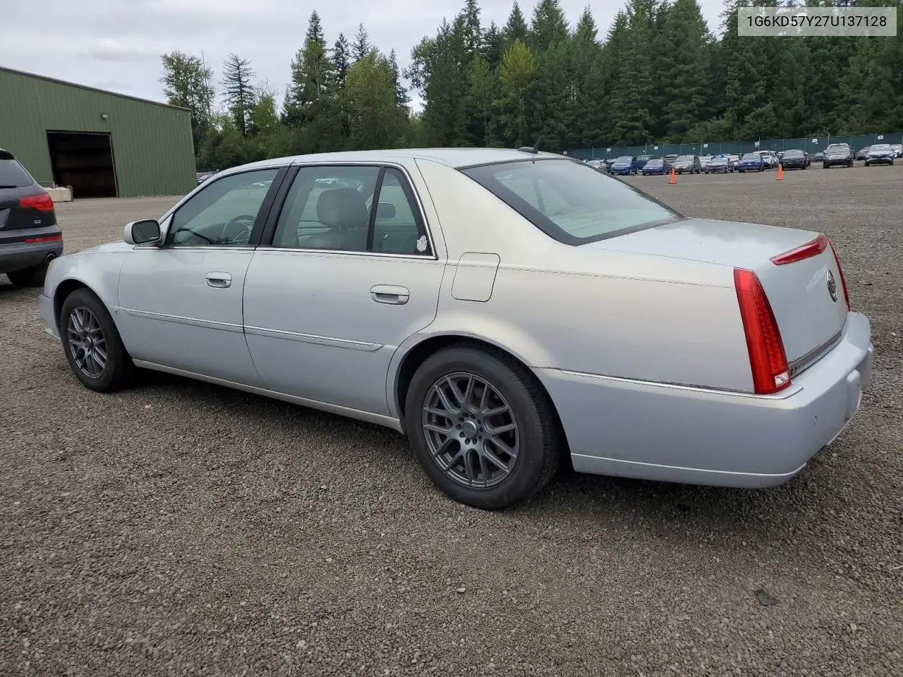 2007 Cadillac Dts VIN: 1G6KD57Y27U137128 Lot: 64521835