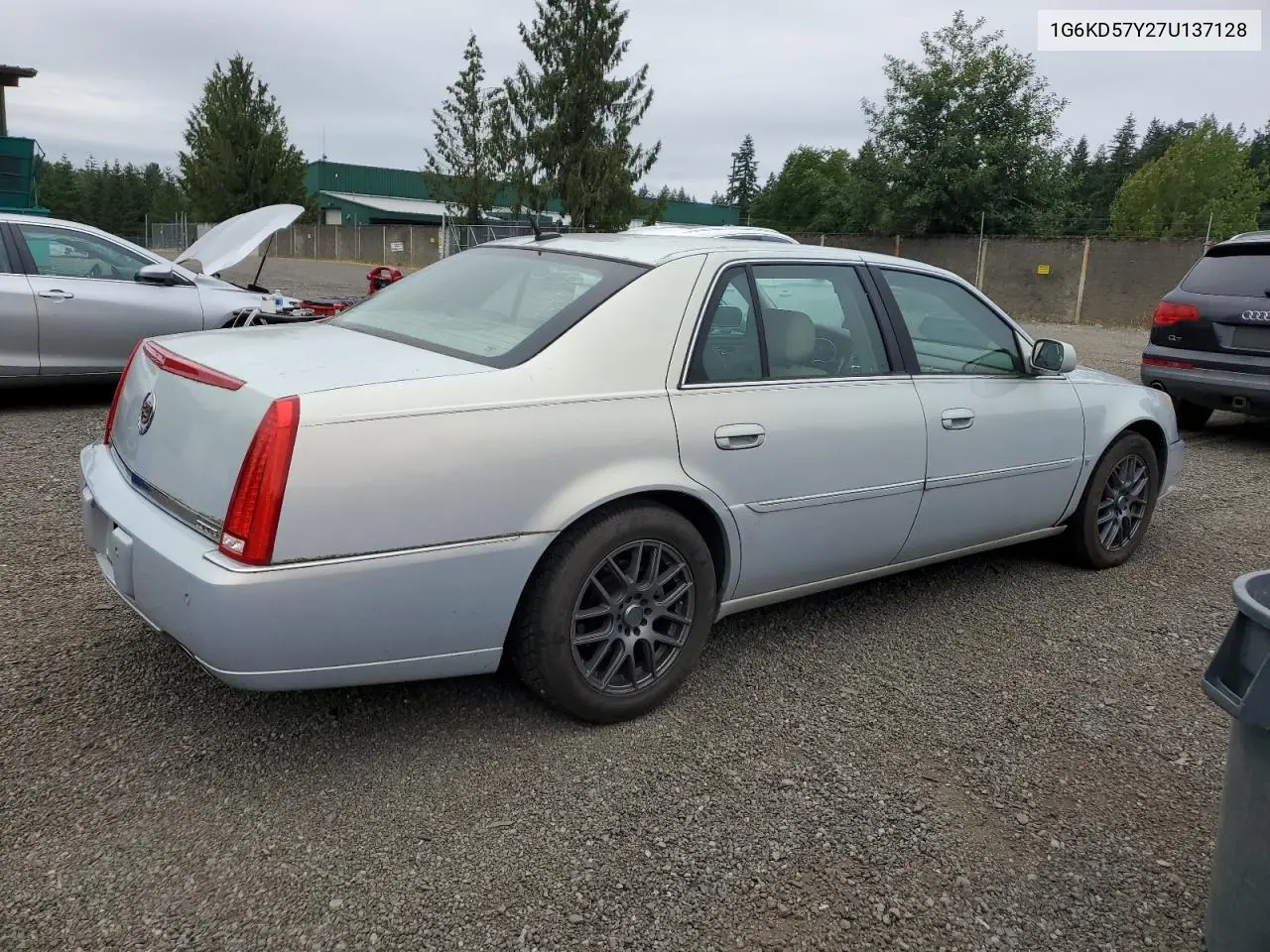 2007 Cadillac Dts VIN: 1G6KD57Y27U137128 Lot: 64521835
