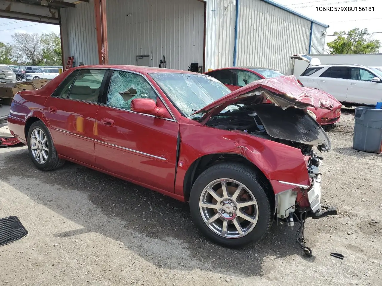 2008 Cadillac Dts VIN: 1G6KD579X8U156181 Lot: 48923245