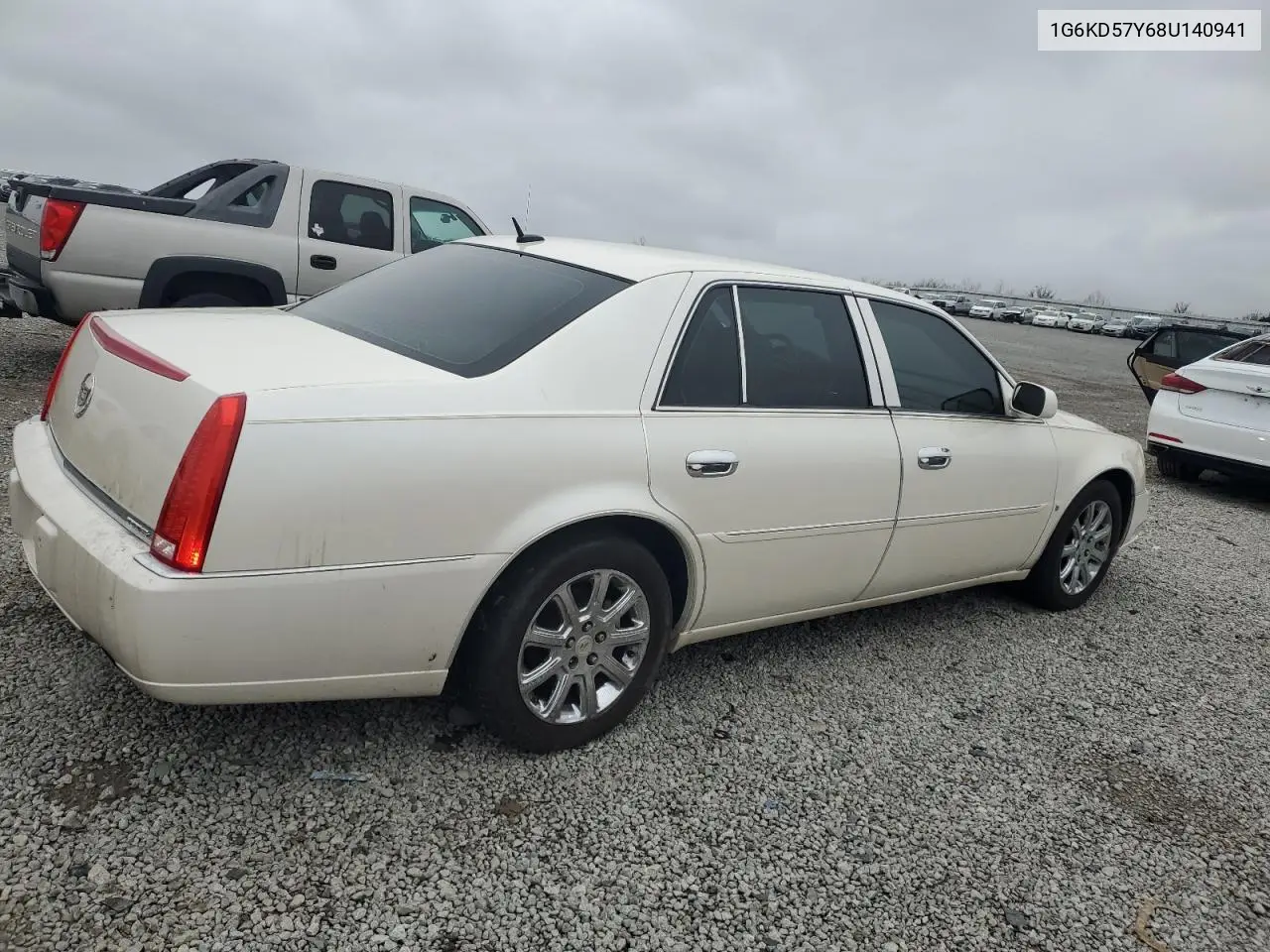 2008 Cadillac Dts VIN: 1G6KD57Y68U140941 Lot: 51250485