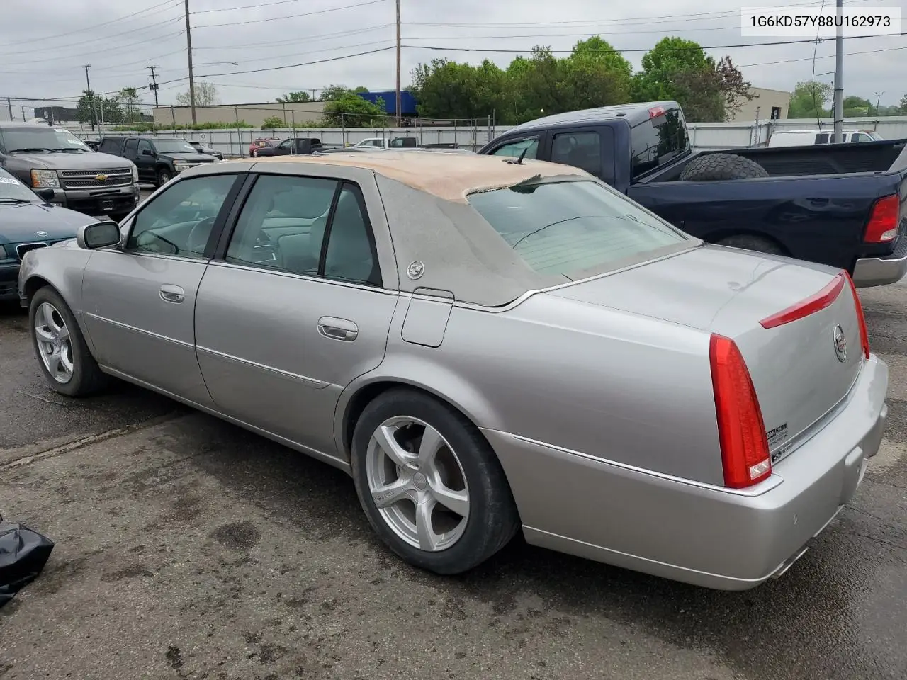 2008 Cadillac Dts VIN: 1G6KD57Y88U162973 Lot: 55384495