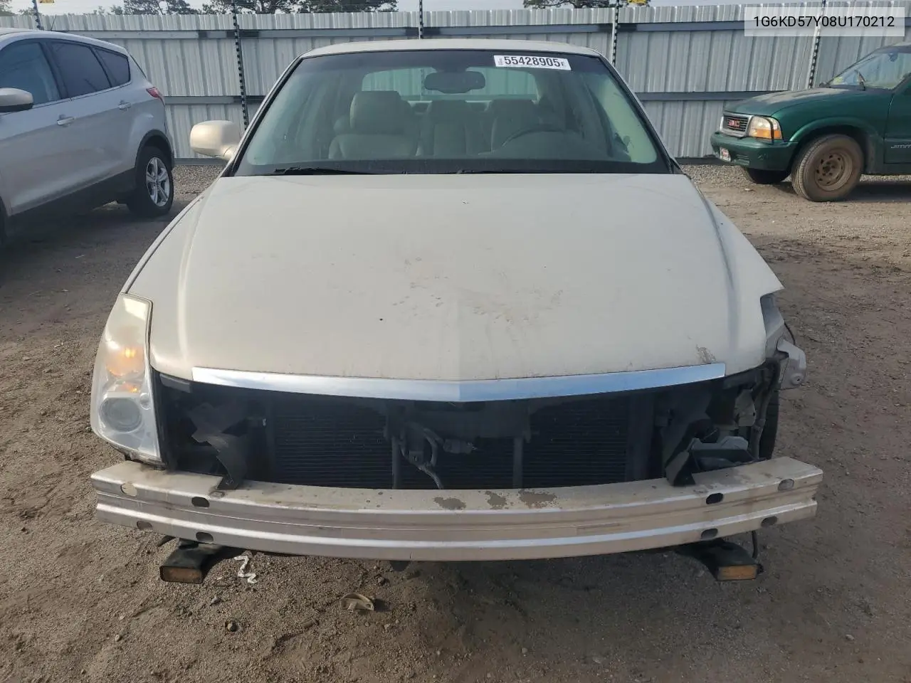 2008 Cadillac Dts VIN: 1G6KD57Y08U170212 Lot: 55428905