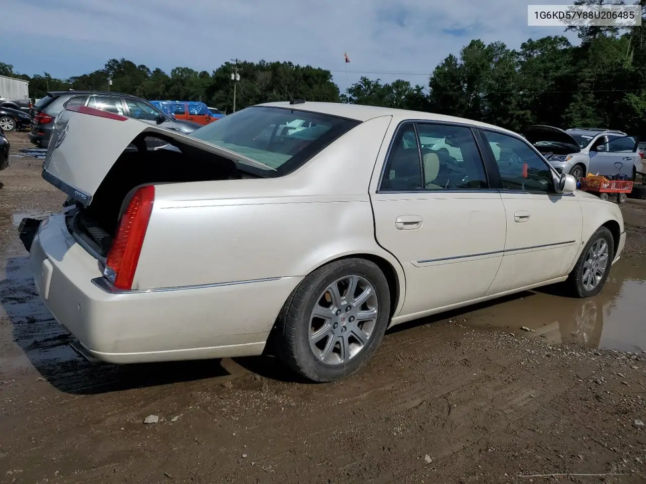 2008 Cadillac Dts VIN: 1G6KD57Y88U206485 Lot: 55530065