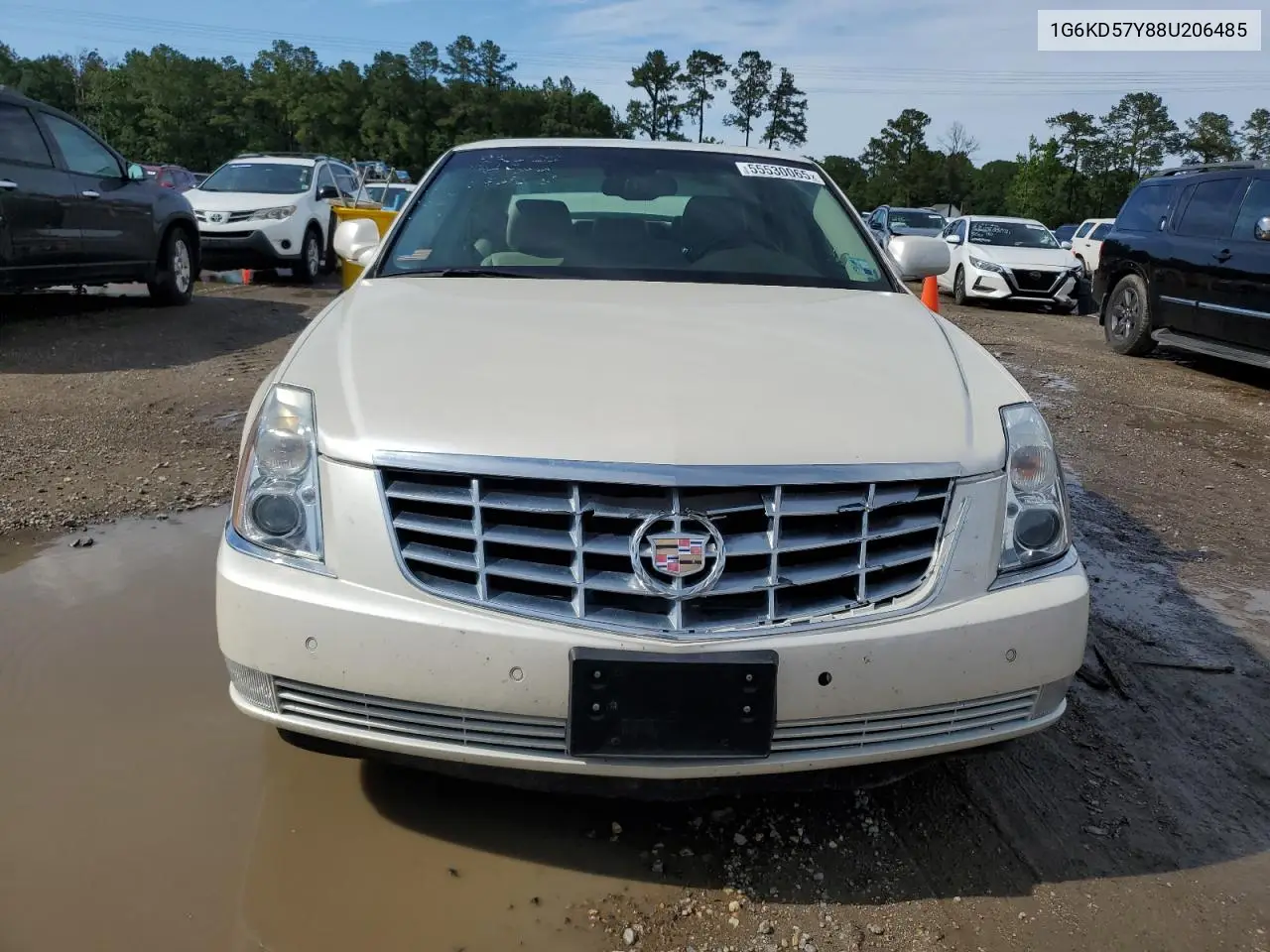 2008 Cadillac Dts VIN: 1G6KD57Y88U206485 Lot: 55530065