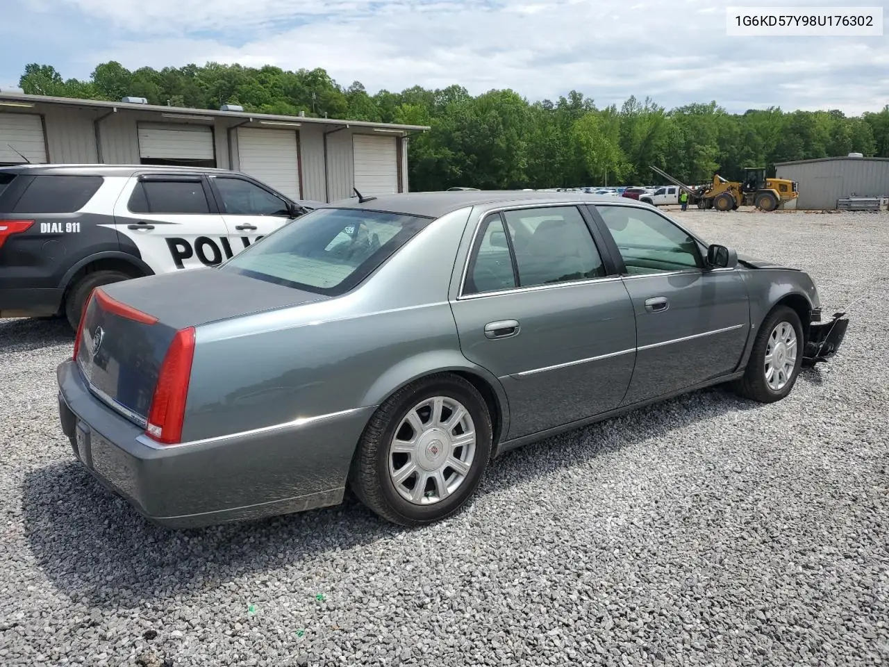 2008 Cadillac Dts VIN: 1G6KD57Y98U176302 Lot: 55618055