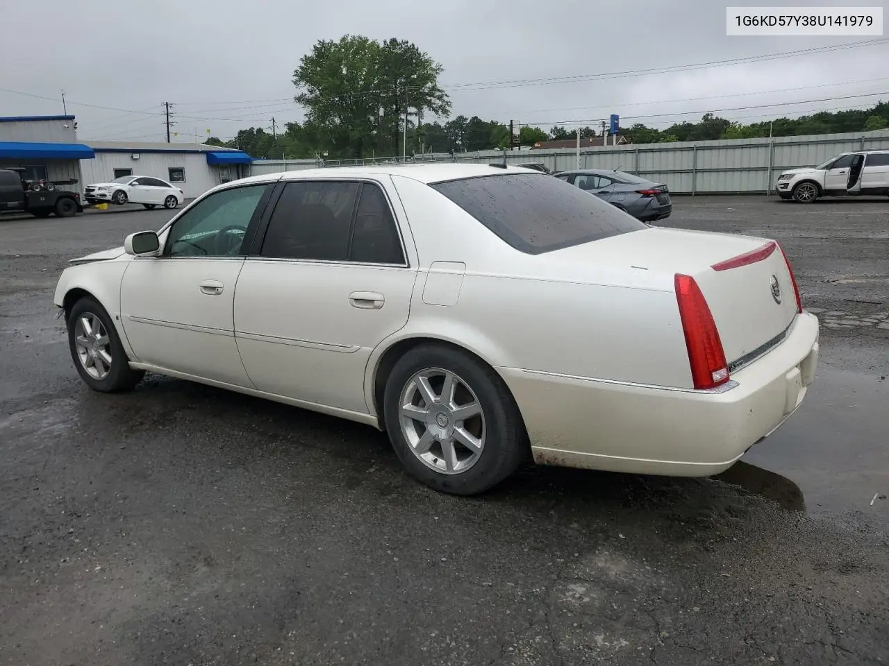 2008 Cadillac Dts VIN: 1G6KD57Y38U141979 Lot: 55780395
