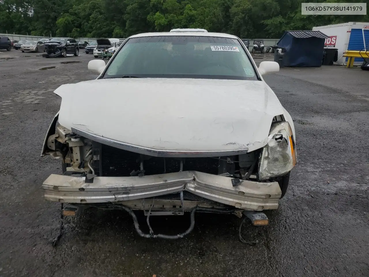 2008 Cadillac Dts VIN: 1G6KD57Y38U141979 Lot: 55780395