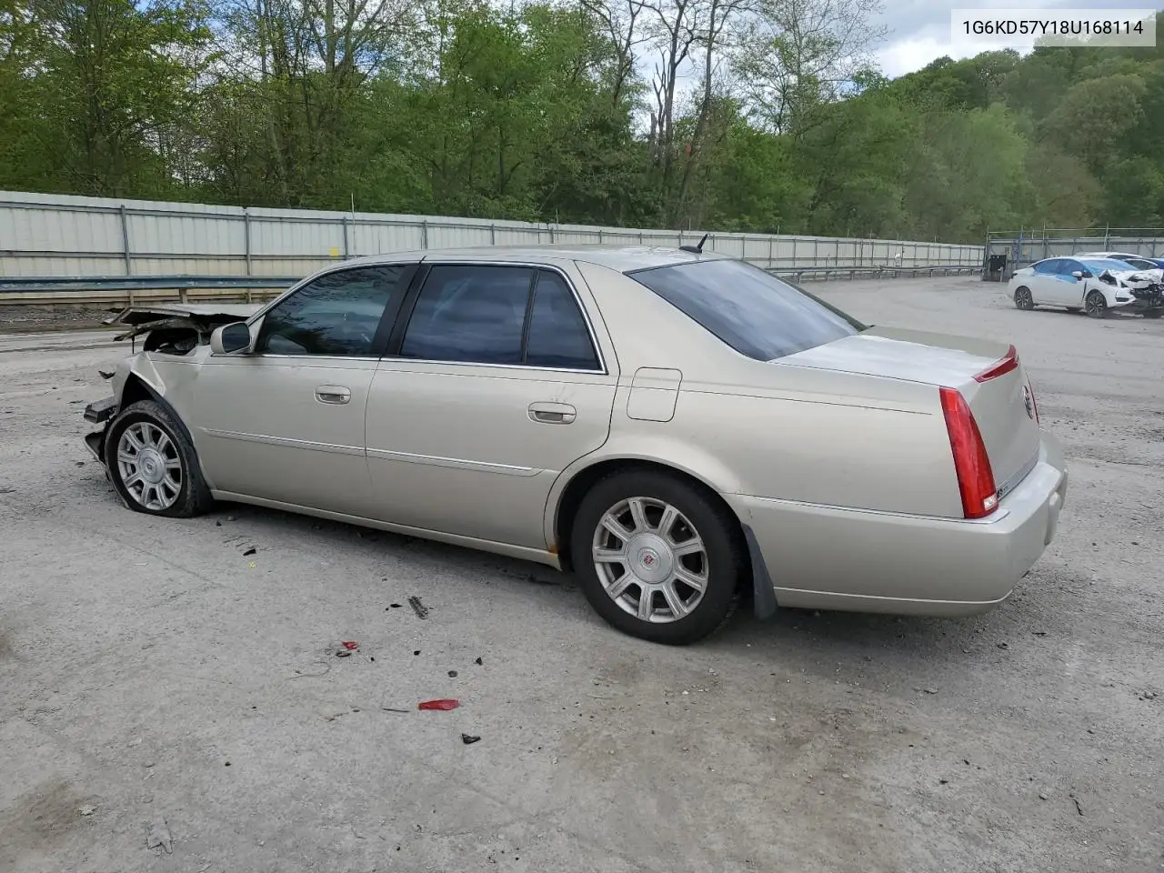 2008 Cadillac Dts VIN: 1G6KD57Y18U168114 Lot: 56137385