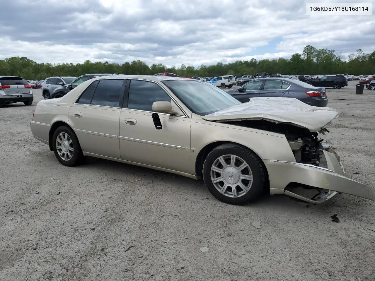 2008 Cadillac Dts VIN: 1G6KD57Y18U168114 Lot: 56137385