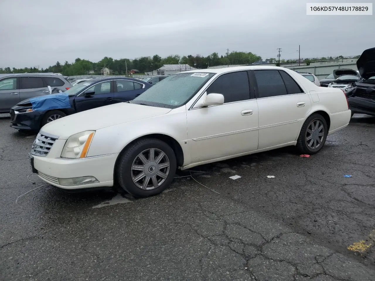 2008 Cadillac Dts VIN: 1G6KD57Y48U178829 Lot: 56669235
