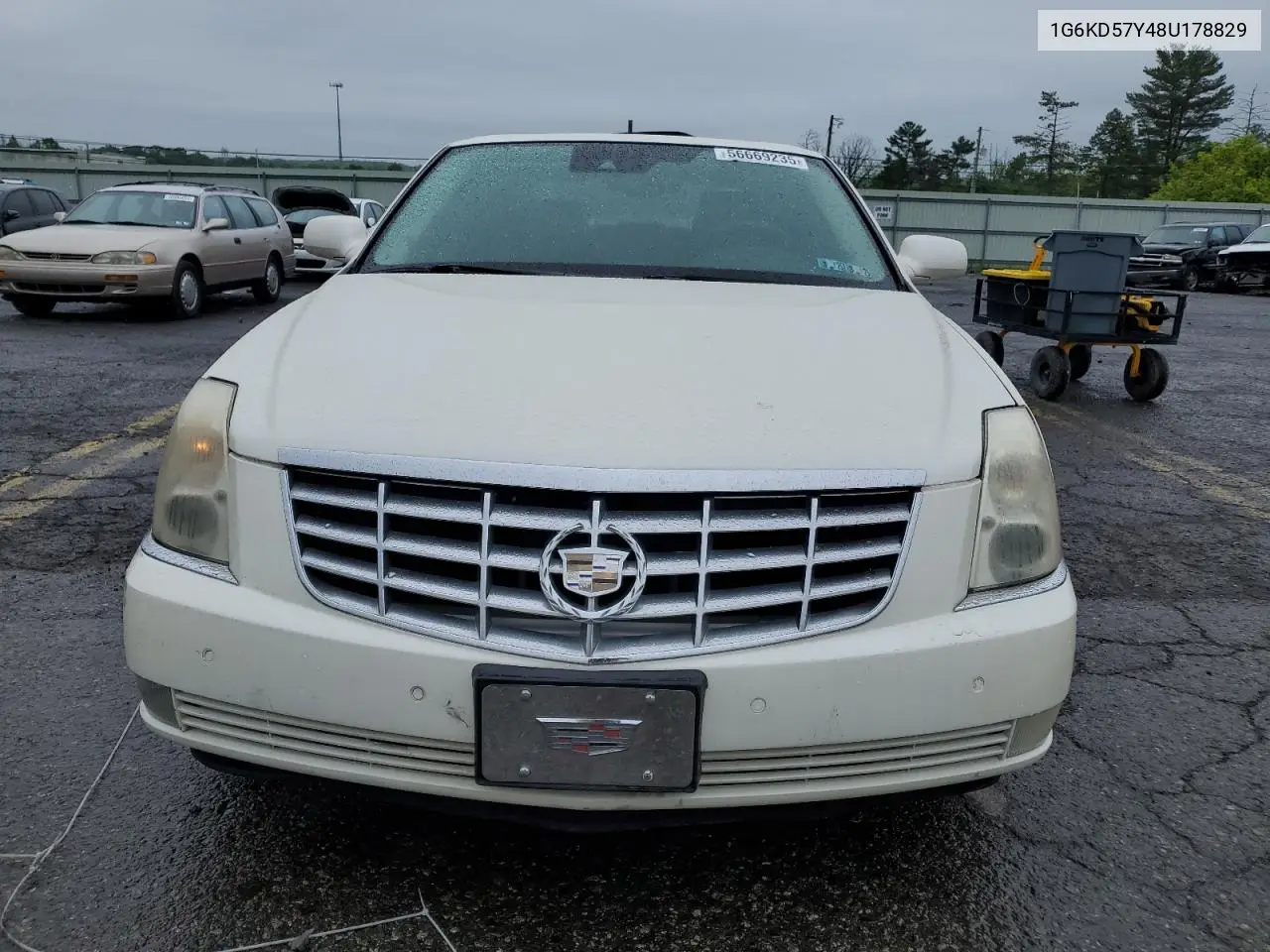 2008 Cadillac Dts VIN: 1G6KD57Y48U178829 Lot: 56669235