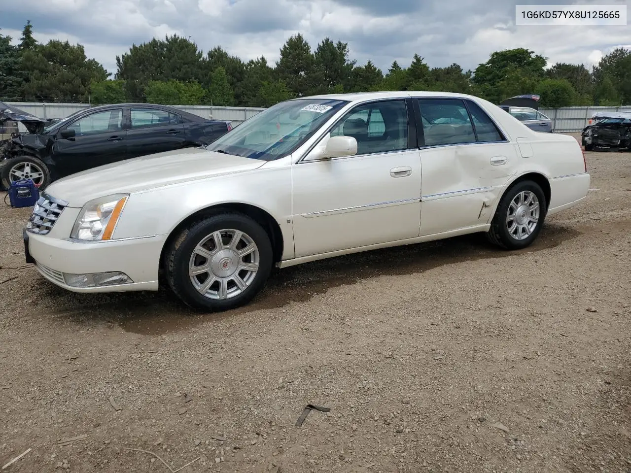 2008 Cadillac Dts VIN: 1G6KD57YX8U125665 Lot: 57873315