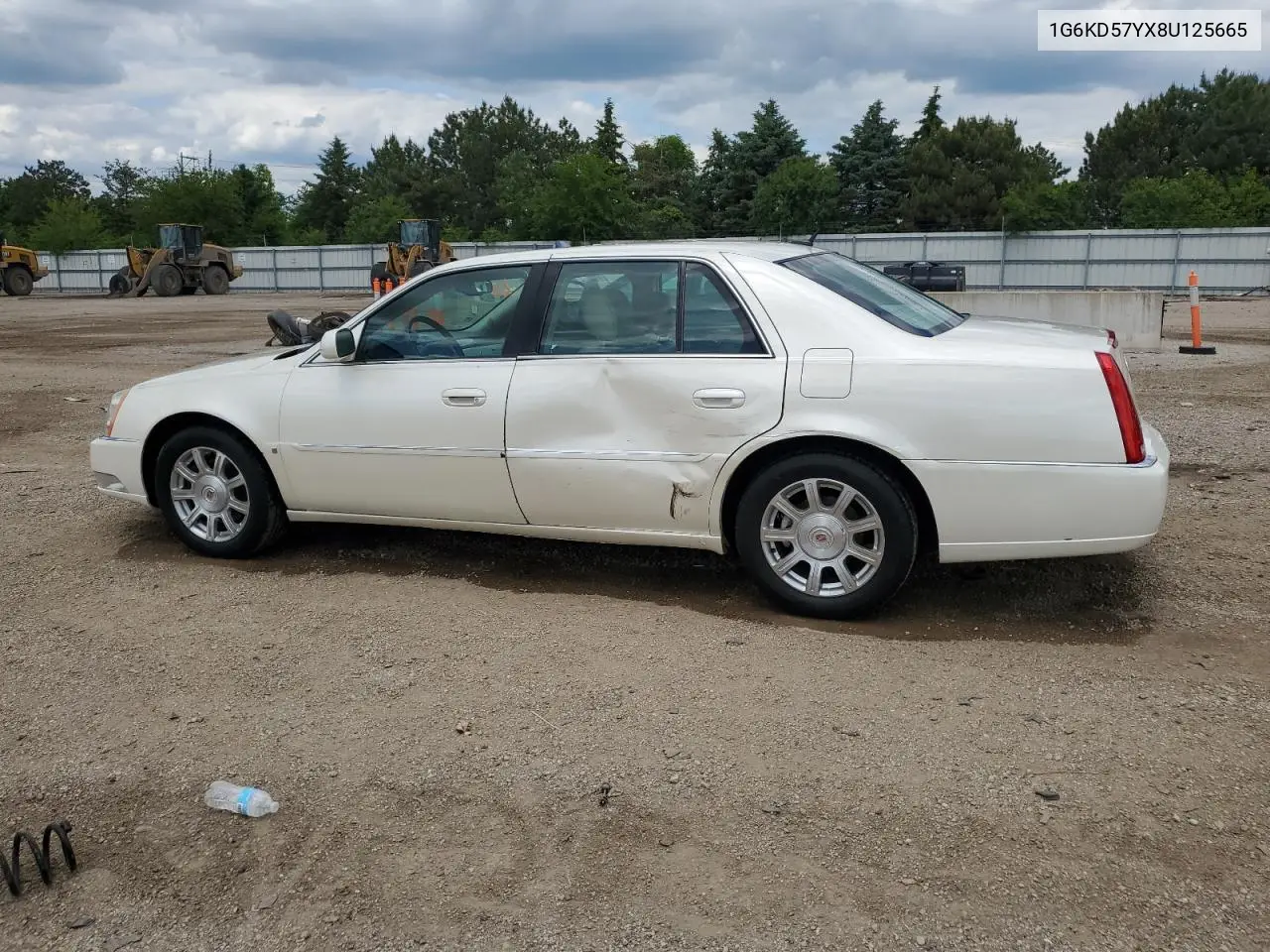 2008 Cadillac Dts VIN: 1G6KD57YX8U125665 Lot: 57873315