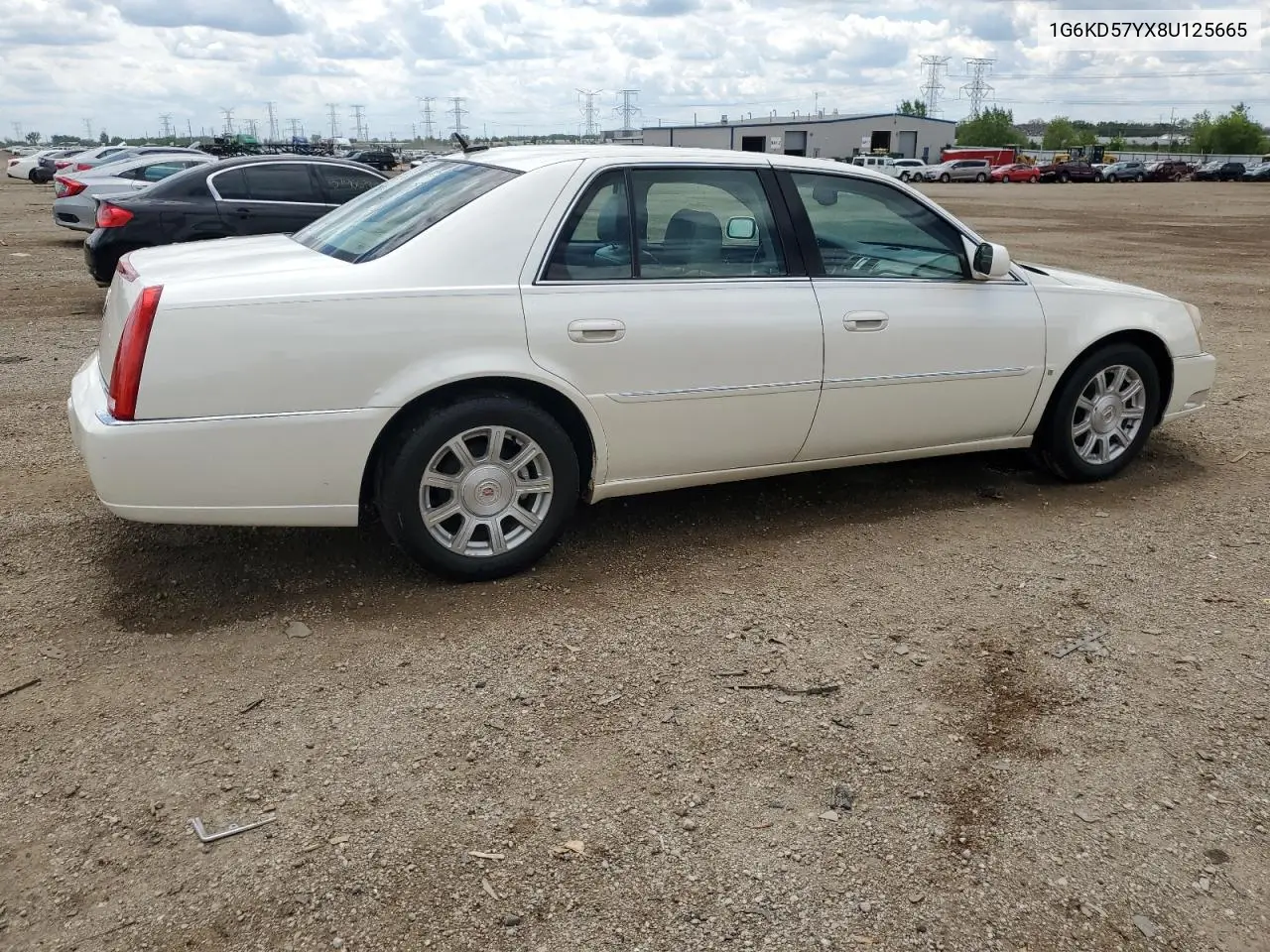 2008 Cadillac Dts VIN: 1G6KD57YX8U125665 Lot: 57873315