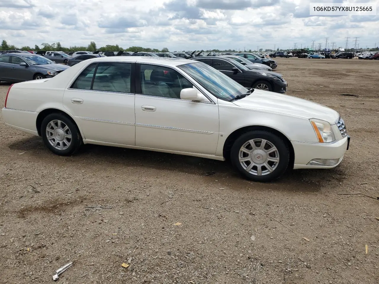 2008 Cadillac Dts VIN: 1G6KD57YX8U125665 Lot: 57873315
