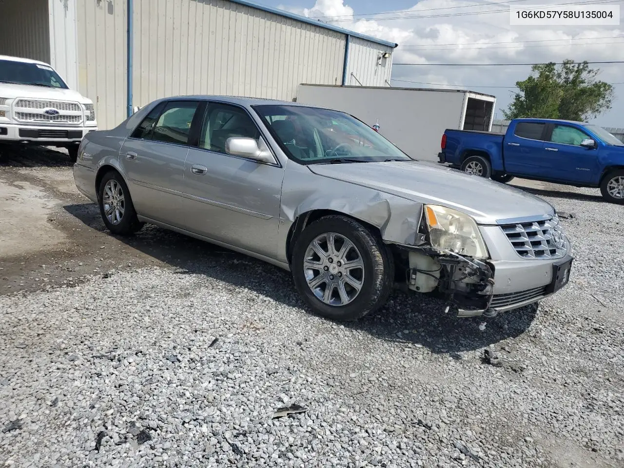 2008 Cadillac Dts VIN: 1G6KD57Y58U135004 Lot: 59171805