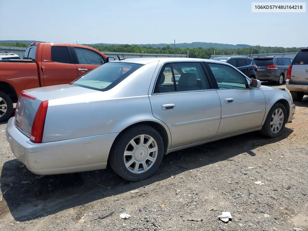 2008 Cadillac Dts VIN: 1G6KD57Y48U164218 Lot: 59573665