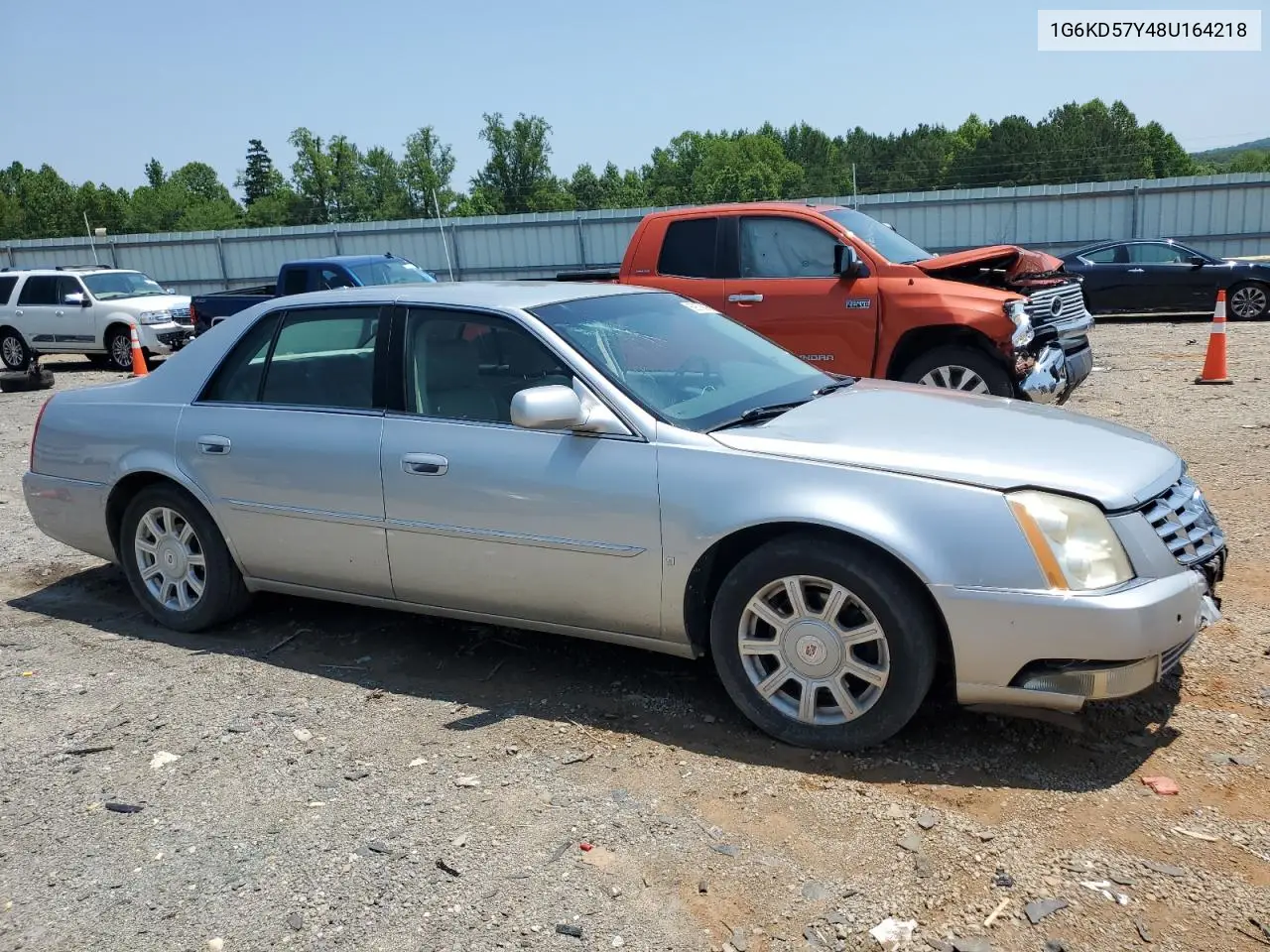 2008 Cadillac Dts VIN: 1G6KD57Y48U164218 Lot: 59573665