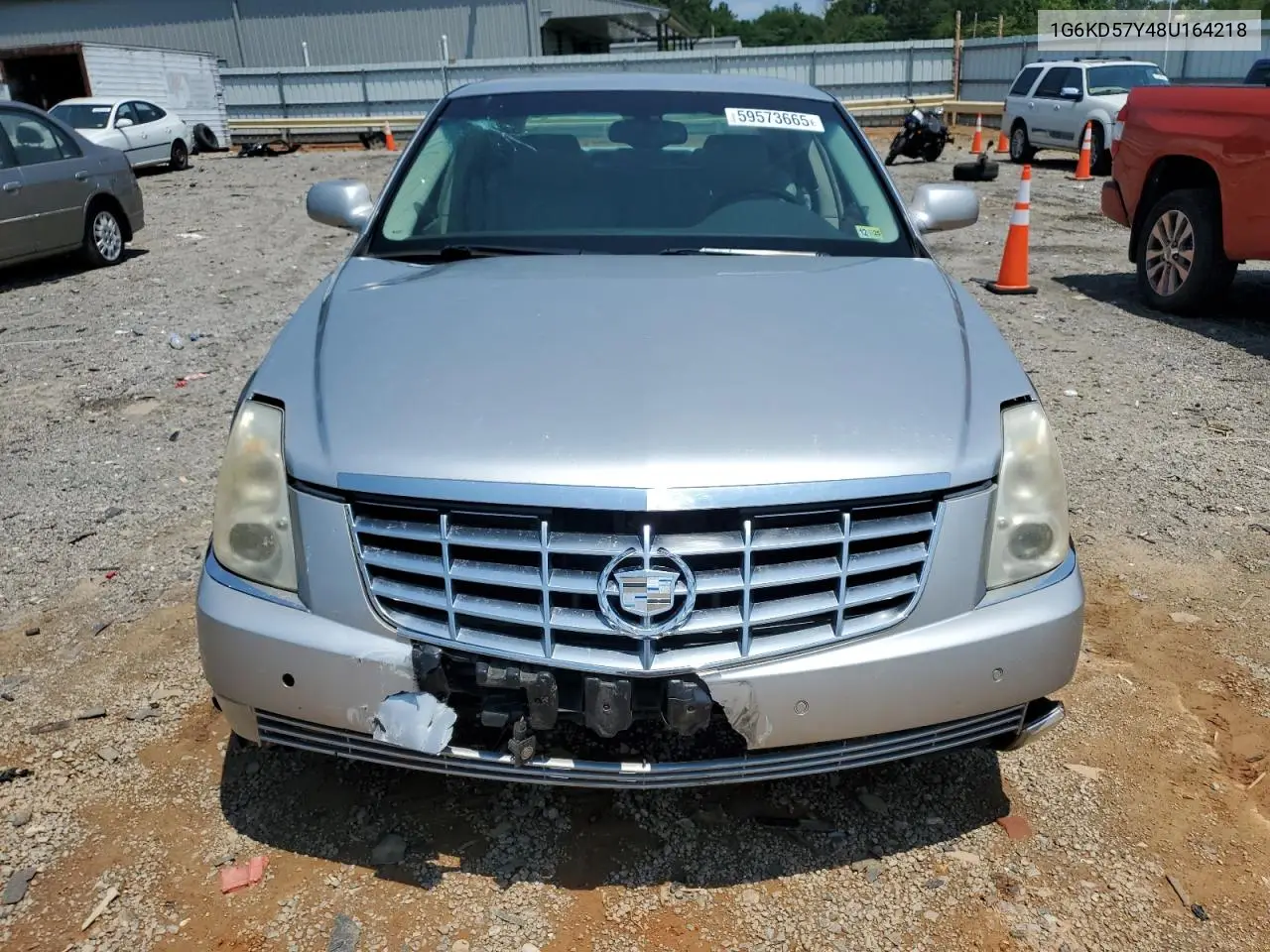 2008 Cadillac Dts VIN: 1G6KD57Y48U164218 Lot: 59573665