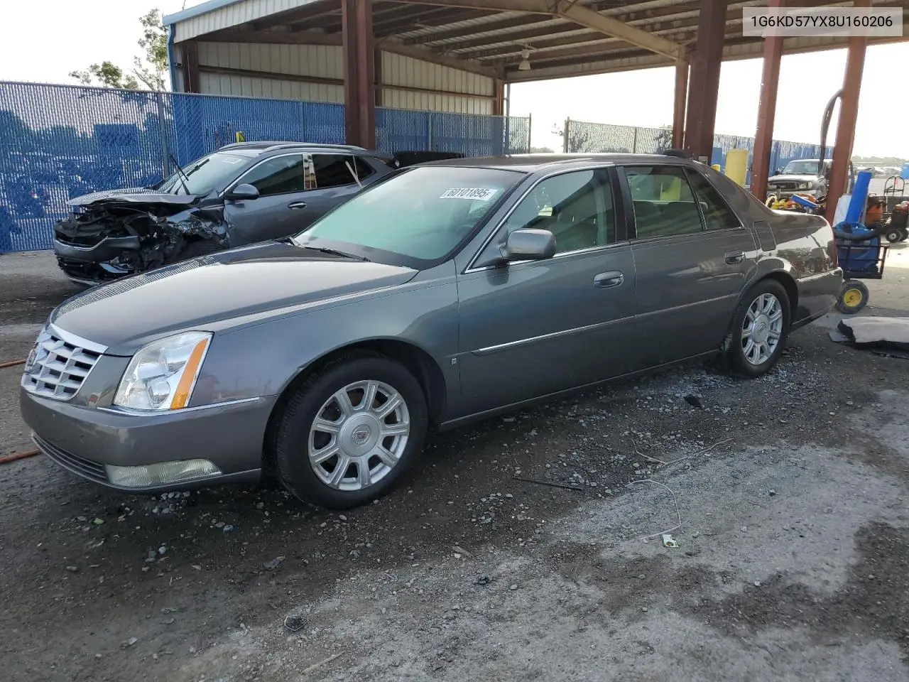 2008 Cadillac Dts VIN: 1G6KD57YX8U160206 Lot: 60101895