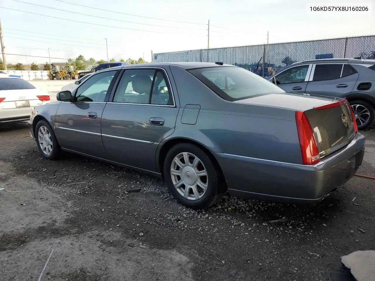 2008 Cadillac Dts VIN: 1G6KD57YX8U160206 Lot: 60101895