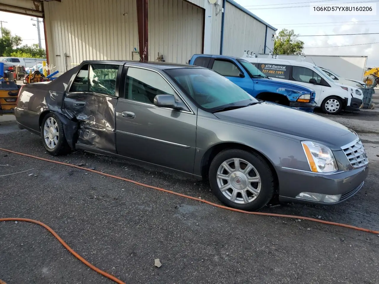2008 Cadillac Dts VIN: 1G6KD57YX8U160206 Lot: 60101895