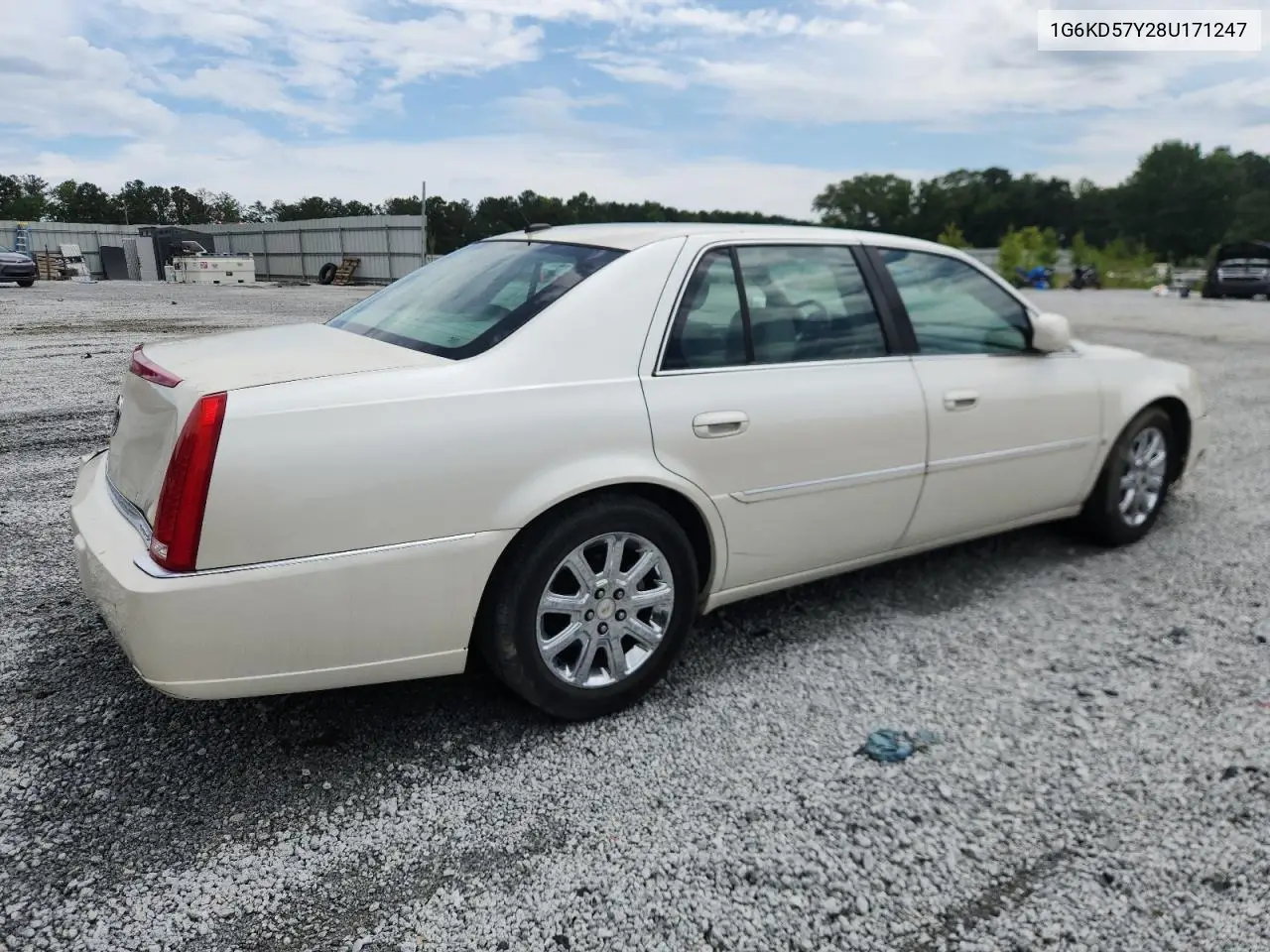 2008 Cadillac Dts VIN: 1G6KD57Y28U171247 Lot: 61015525