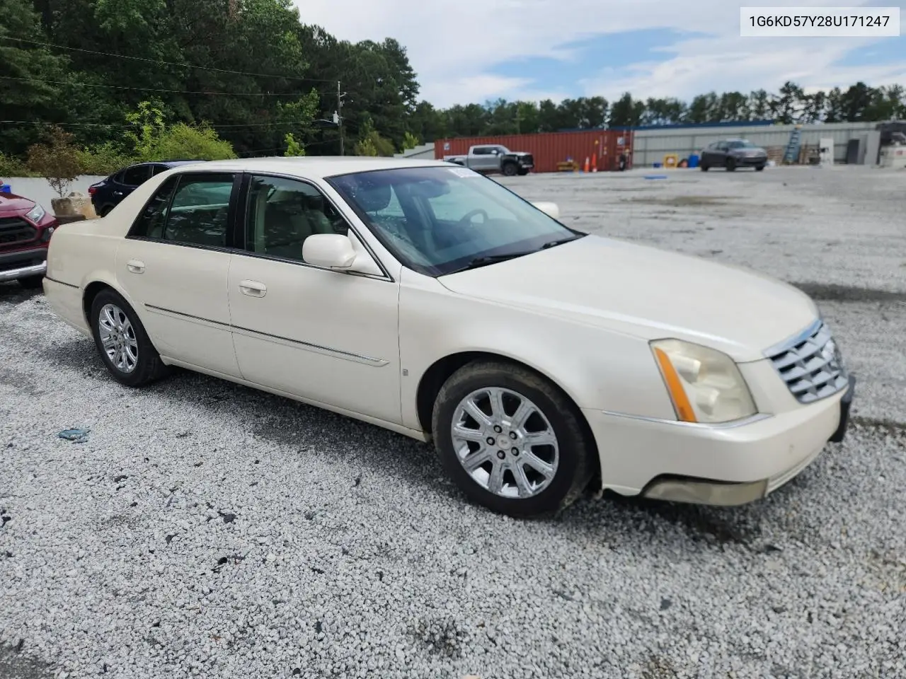 2008 Cadillac Dts VIN: 1G6KD57Y28U171247 Lot: 61015525