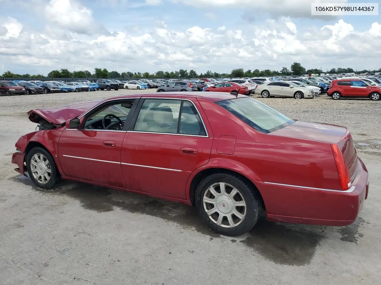 2008 Cadillac Dts VIN: 1G6KD57Y98U144367 Lot: 61228185