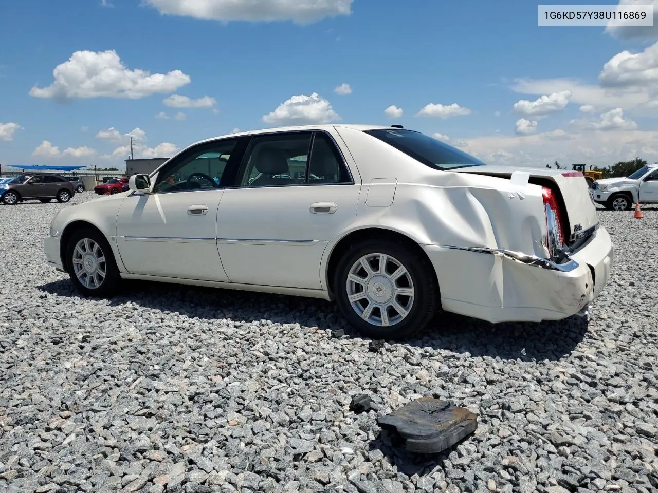 2008 Cadillac Dts VIN: 1G6KD57Y38U116869 Lot: 61435845