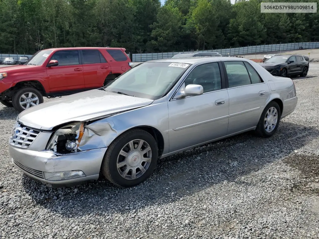 2008 Cadillac Dts VIN: 1G6KD57Y98U109814 Lot: 61682785