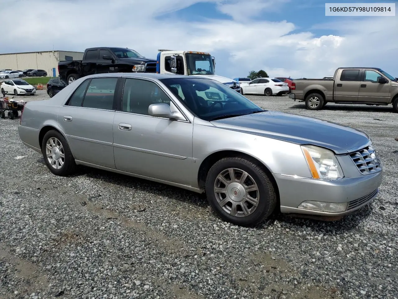 2008 Cadillac Dts VIN: 1G6KD57Y98U109814 Lot: 61682785