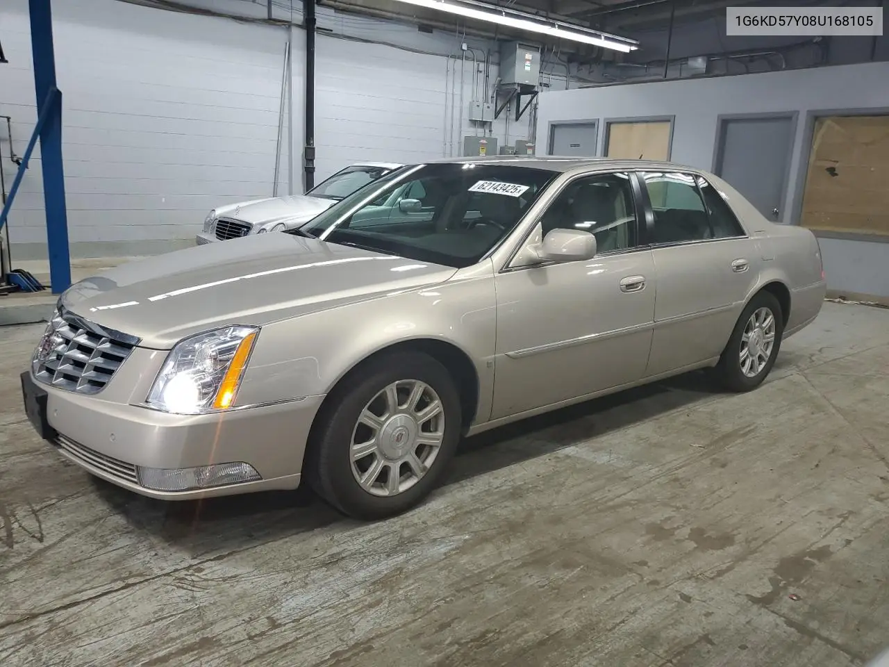 2008 Cadillac Dts VIN: 1G6KD57Y08U168105 Lot: 62143425