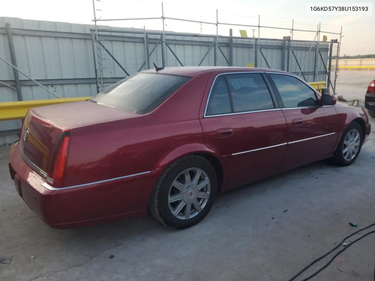 2008 Cadillac Dts VIN: 1G6KD57Y38U153193 Lot: 62460055