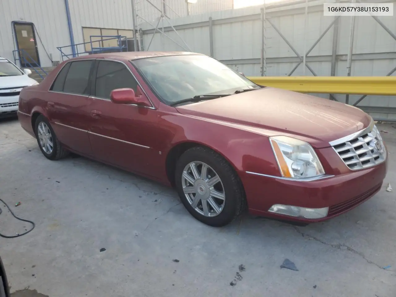 2008 Cadillac Dts VIN: 1G6KD57Y38U153193 Lot: 62460055