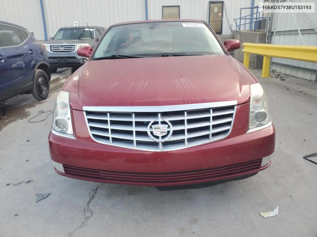 2008 Cadillac Dts VIN: 1G6KD57Y38U153193 Lot: 62460055