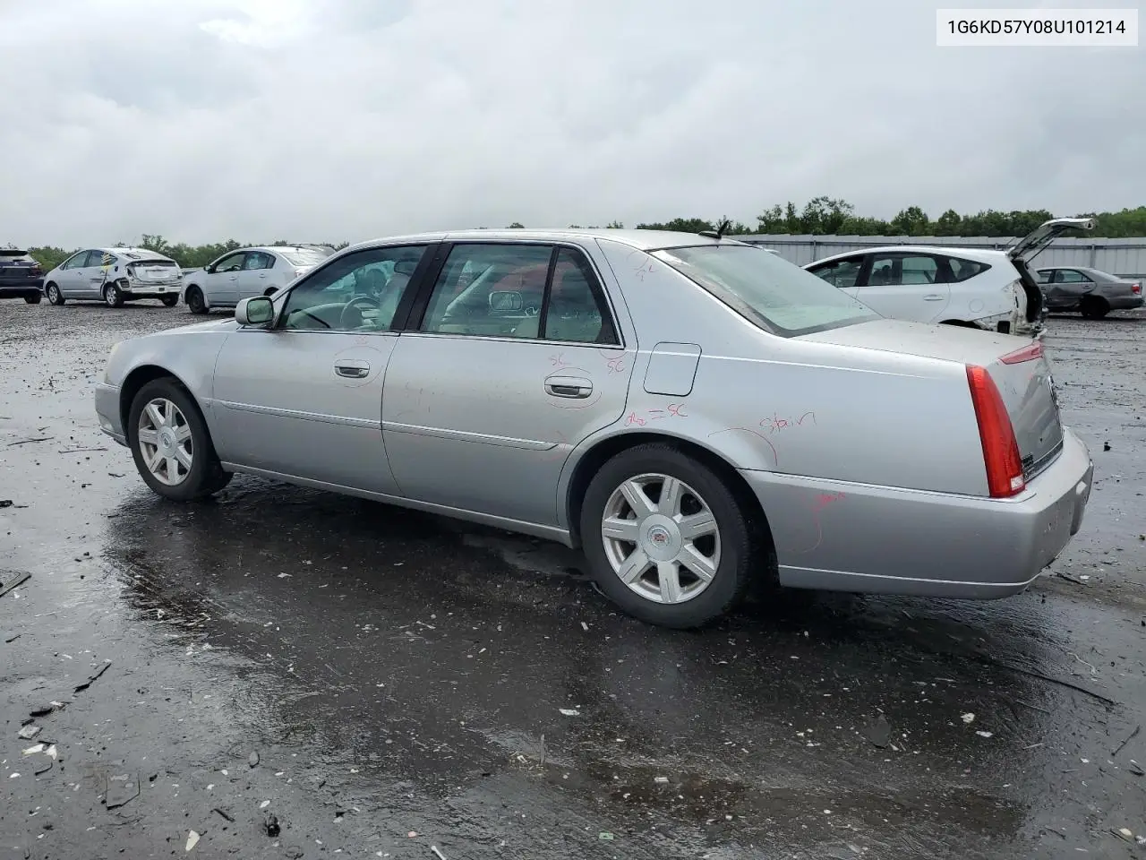 2008 Cadillac Dts VIN: 1G6KD57Y08U101214 Lot: 63089155