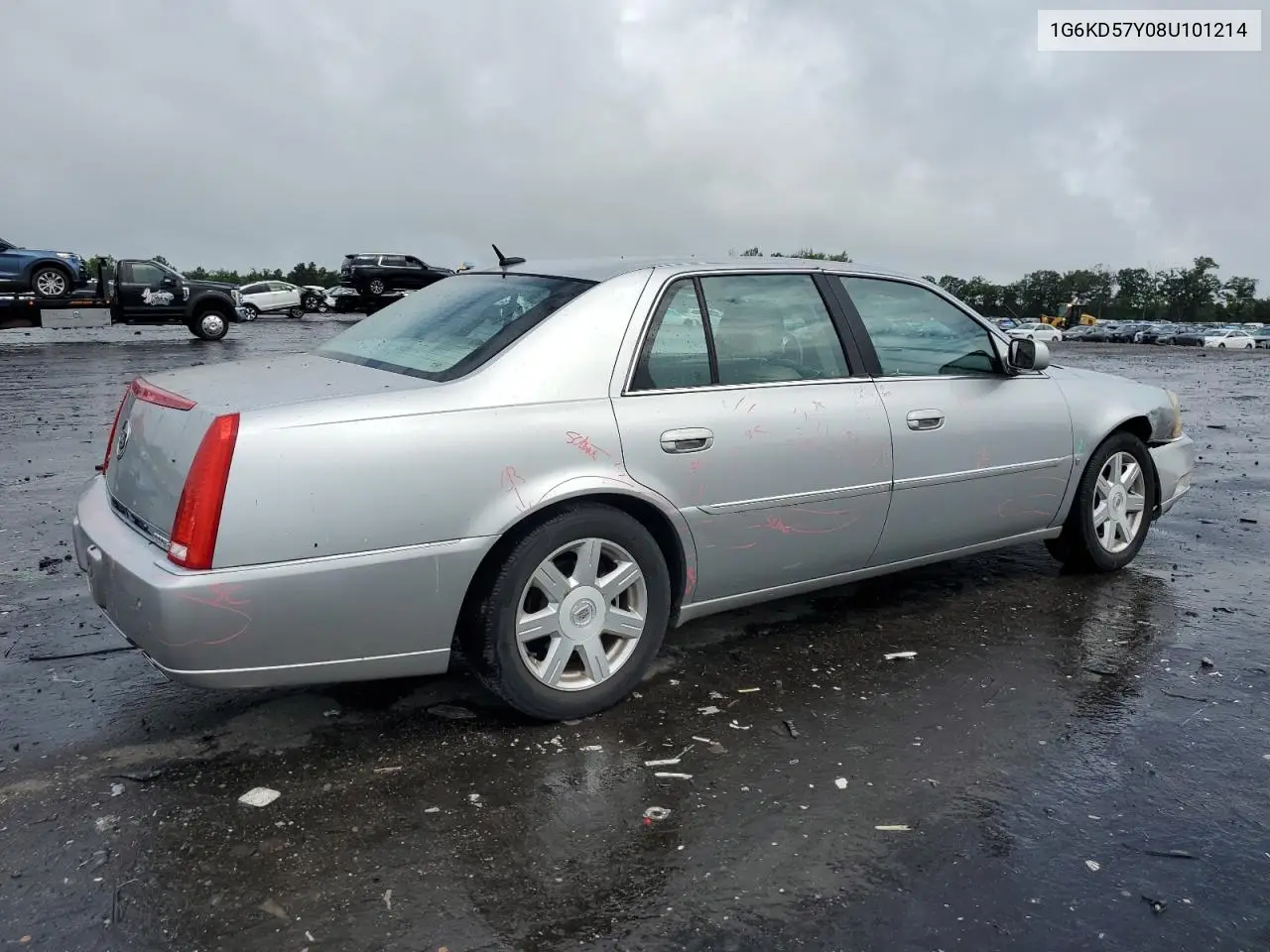 2008 Cadillac Dts VIN: 1G6KD57Y08U101214 Lot: 63089155