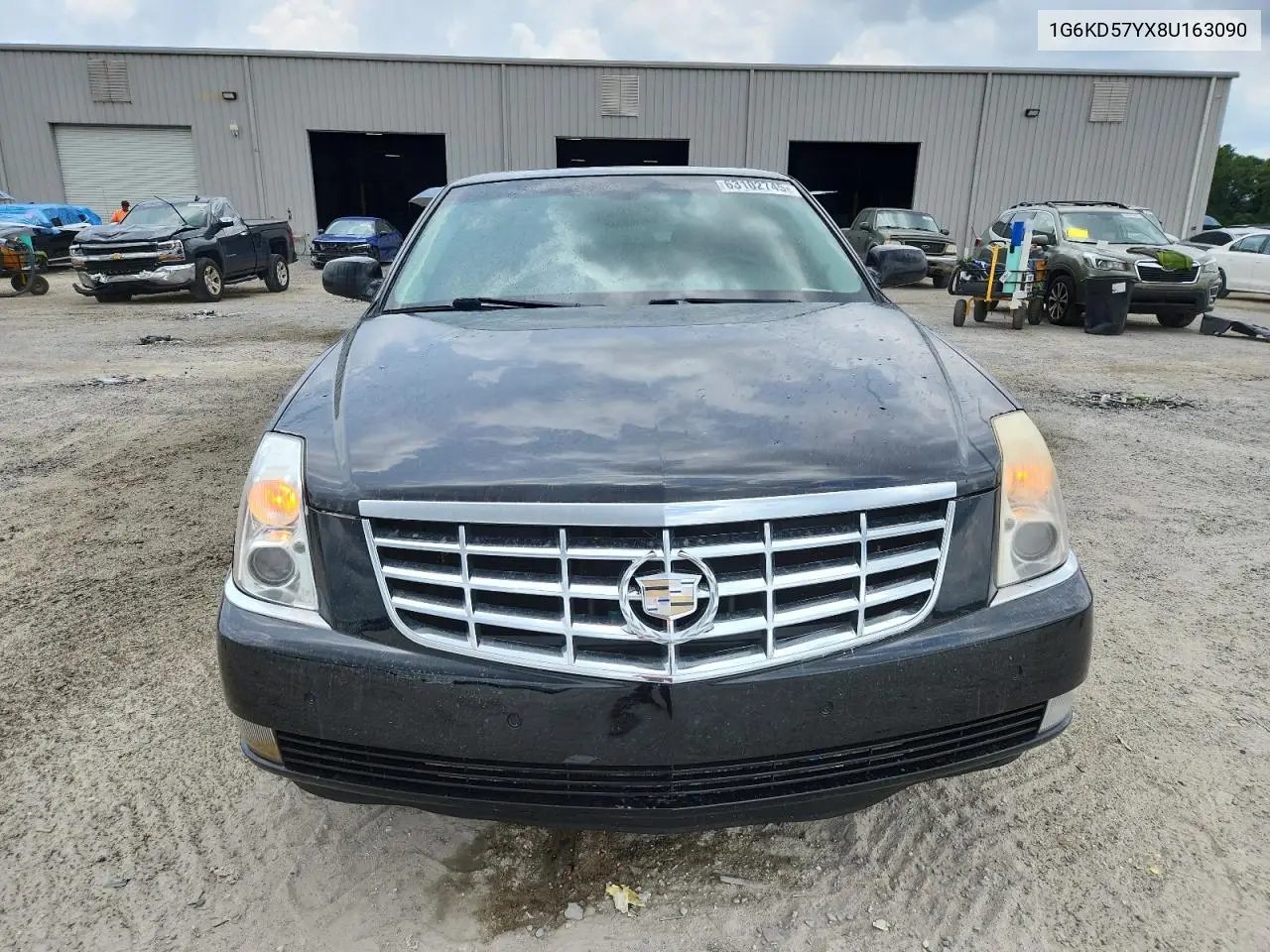 2008 Cadillac Dts VIN: 1G6KD57YX8U163090 Lot: 63102745