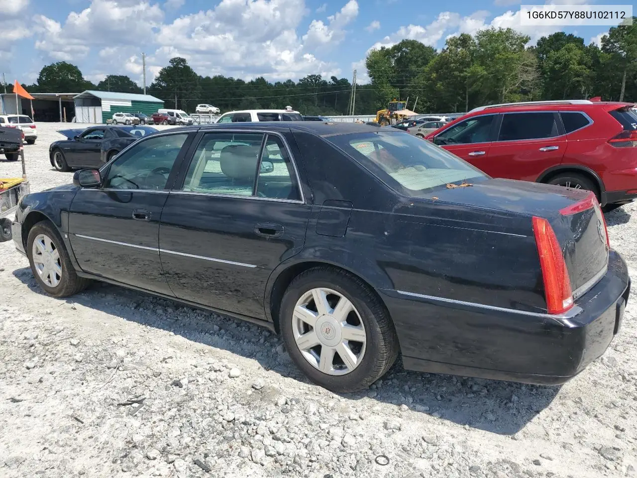 2008 Cadillac Dts VIN: 1G6KD57Y88U102112 Lot: 63533885