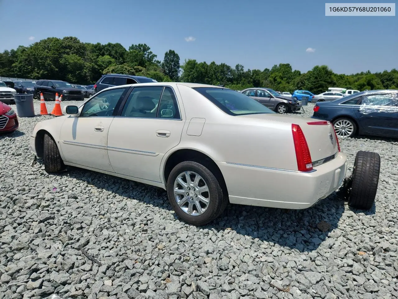 2008 Cadillac Dts VIN: 1G6KD57Y68U201060 Lot: 63634395