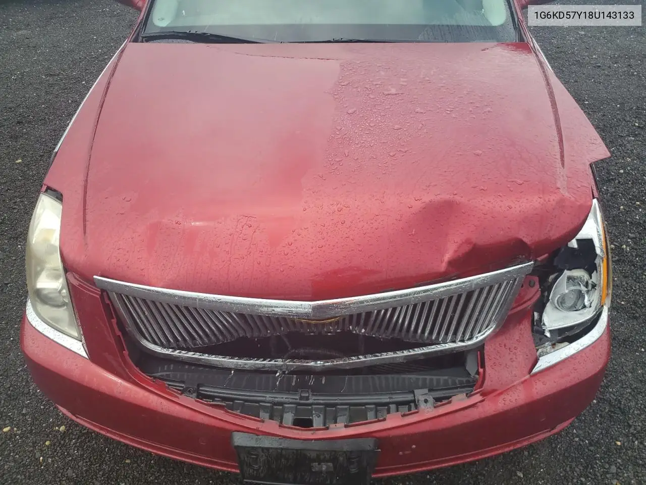 2008 Cadillac Dts VIN: 1G6KD57Y18U143133 Lot: 63659265