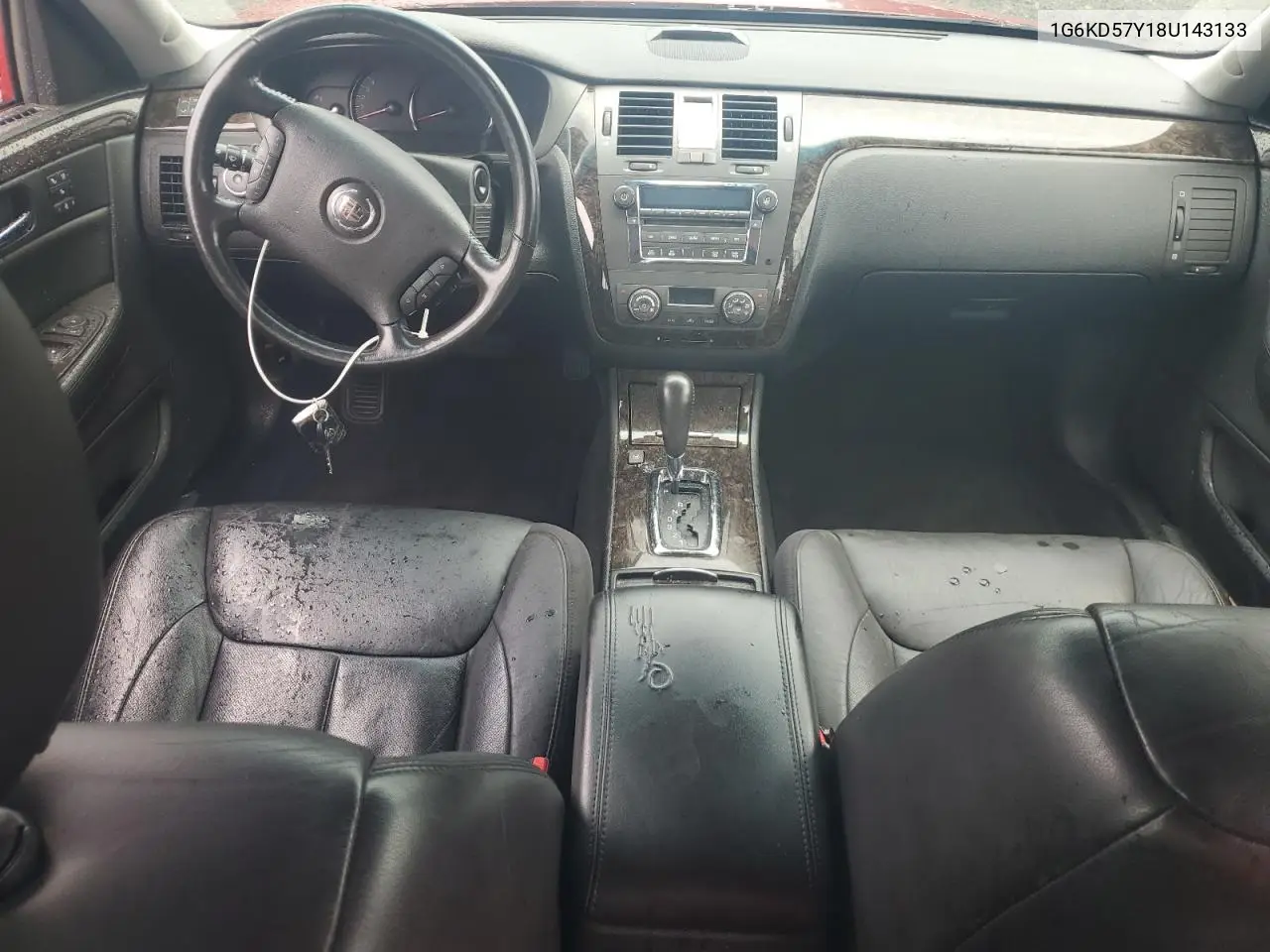 2008 Cadillac Dts VIN: 1G6KD57Y18U143133 Lot: 63659265