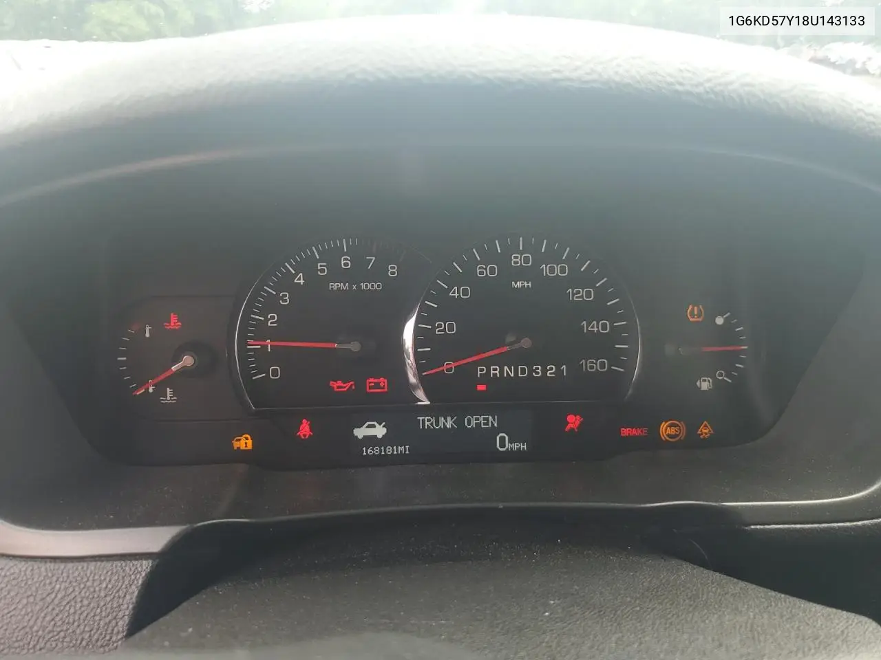 2008 Cadillac Dts VIN: 1G6KD57Y18U143133 Lot: 63659265