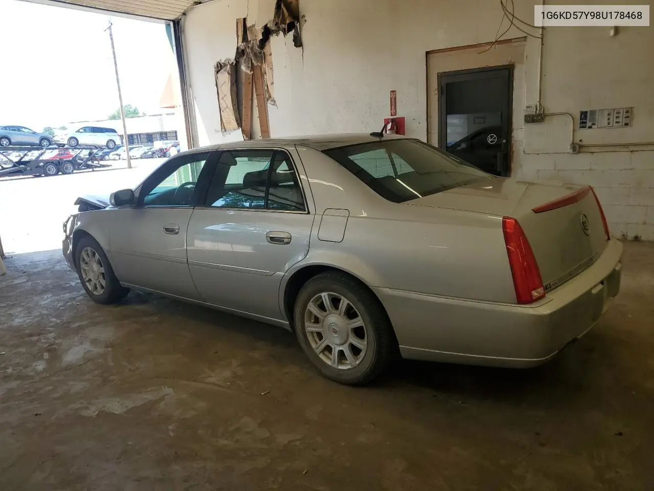 2008 Cadillac Dts VIN: 1G6KD57Y98U178468 Lot: 63796495