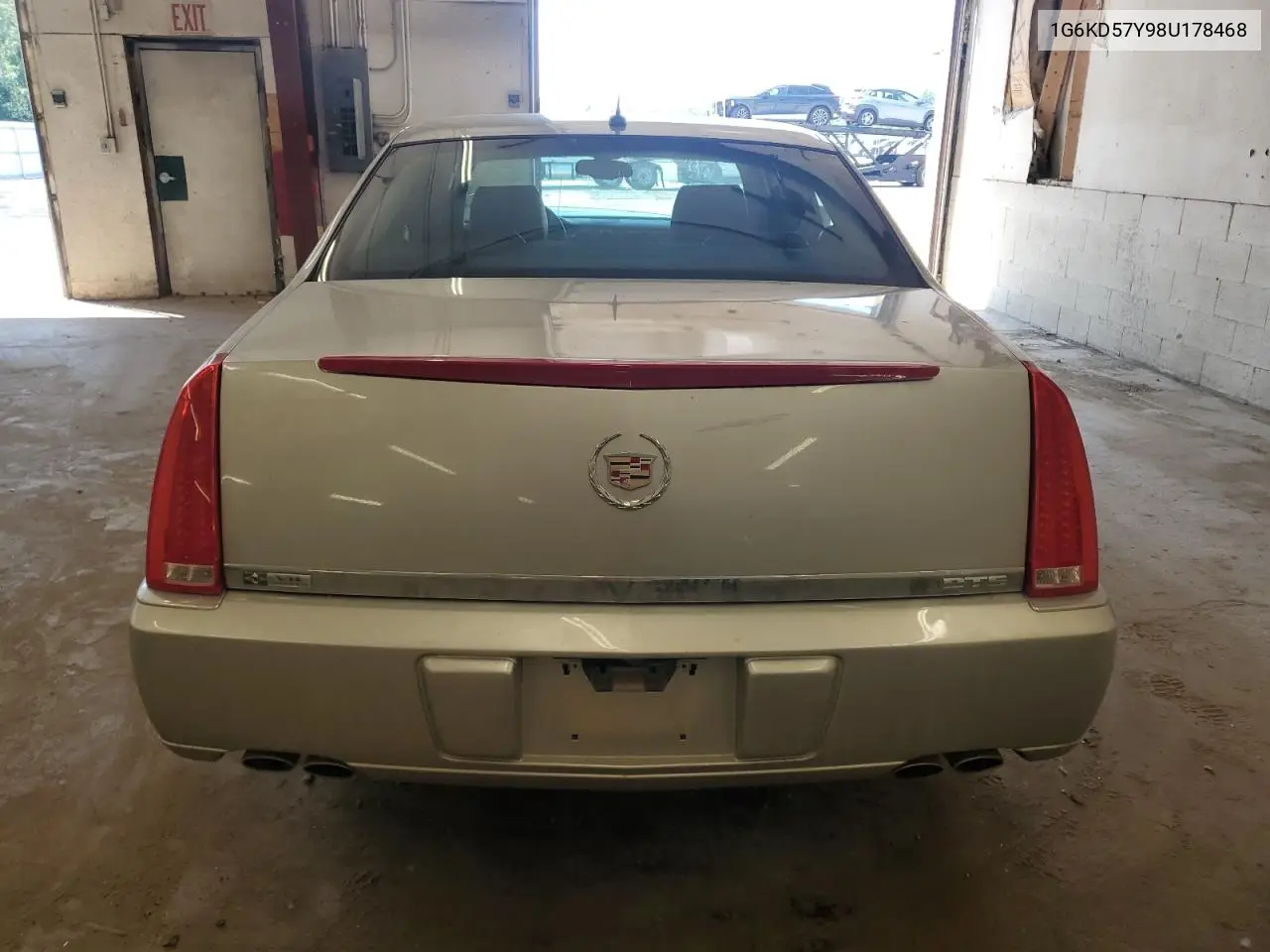 2008 Cadillac Dts VIN: 1G6KD57Y98U178468 Lot: 63796495