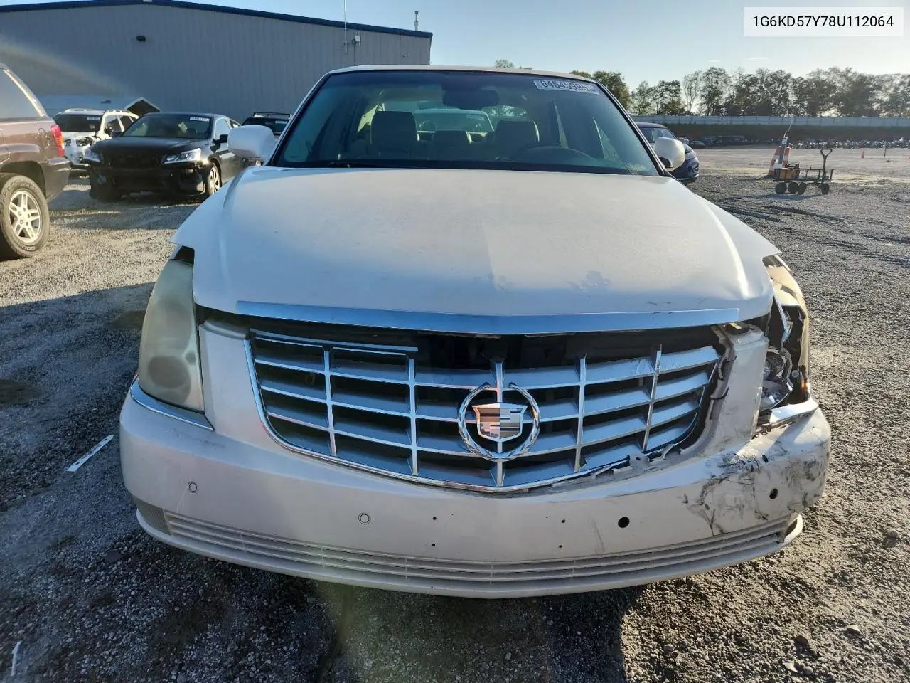 2008 Cadillac Dts VIN: 1G6KD57Y78U112064 Lot: 64545995