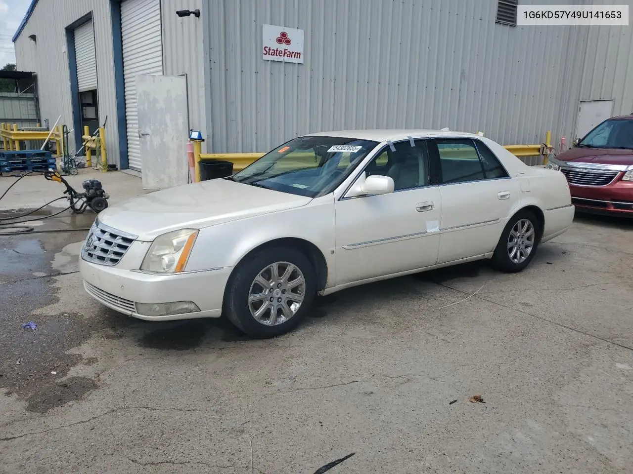 2009 Cadillac Dts VIN: 1G6KD57Y49U141653 Lot: 54302655
